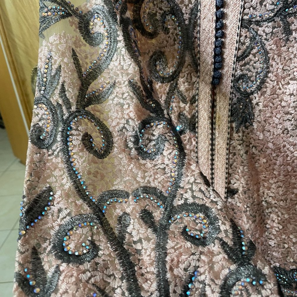 Stunning Moroccan Takchita Kaftan caftan Dress Custom Made - Picture 4 of 5